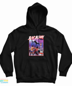 Bad Bunny Royal Rumble Splash Hoodie