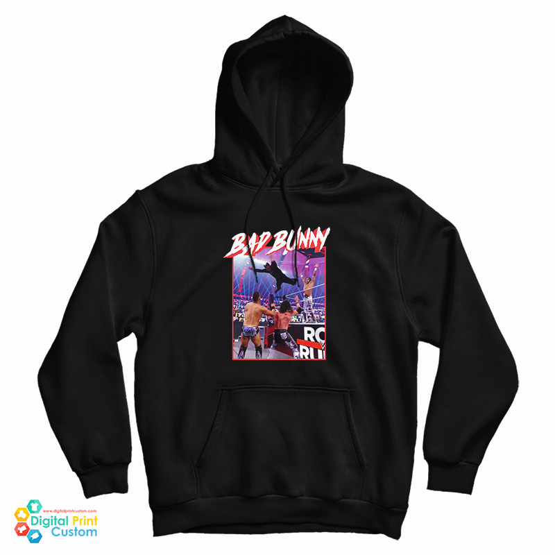 Bad Bunny Royal Rumble Splash Hoodie