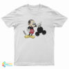 Bald Mickey Mouse Ears Memes T-Shirt