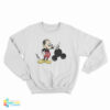 Bald Mickey Mouse Ears Memes Sweatshirt