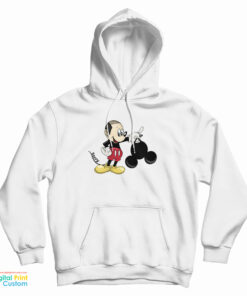 Bald Mickey Mouse Ears Memes Hoodie