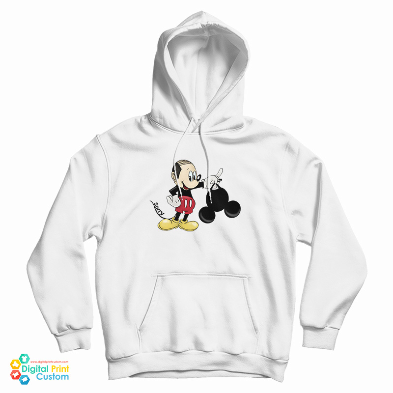 Bald Mickey Mouse Ears Memes Hoodie