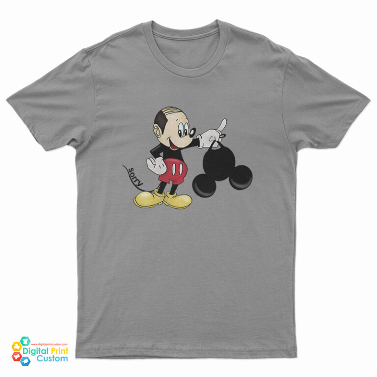 Bald Mickey Mouse Ears Memes T-Shirt - Digitalprintcustom.com