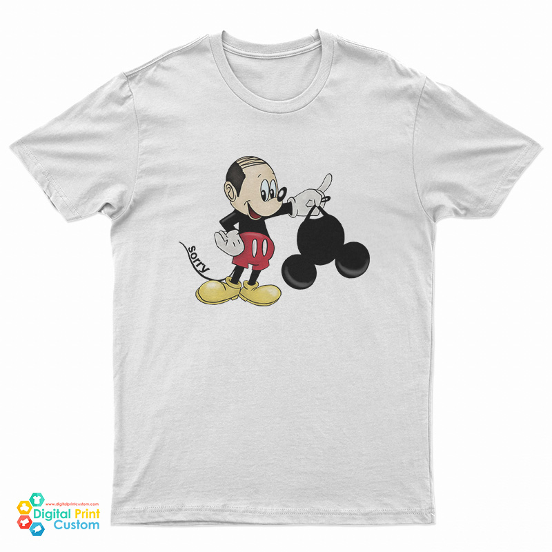 Bald Mickey Mouse Ears Memes T-Shirt - Digitalprintcustom.com