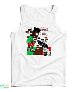 Bart Simpson Stop Killing Black Youth Tank Top