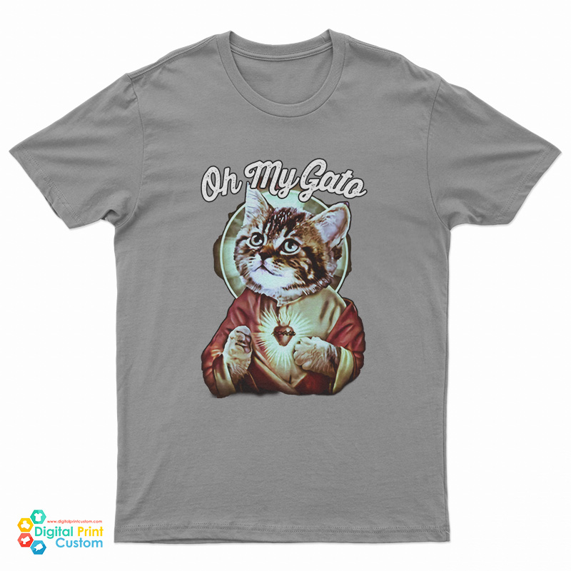 Cat Jesus Oh My Gato TShirt