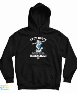 City Boy’s Raw Piping Co Lay Pipe Hoodie