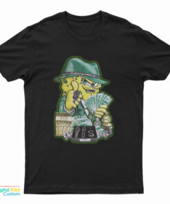 Gangster Spongebob Squarepants Meme T-Shirt