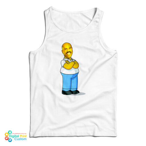 Homer Simpson Steve Harvey Meme Tank Top