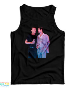 Jamie Campbell Bower And Joseph Quinn Tank Top