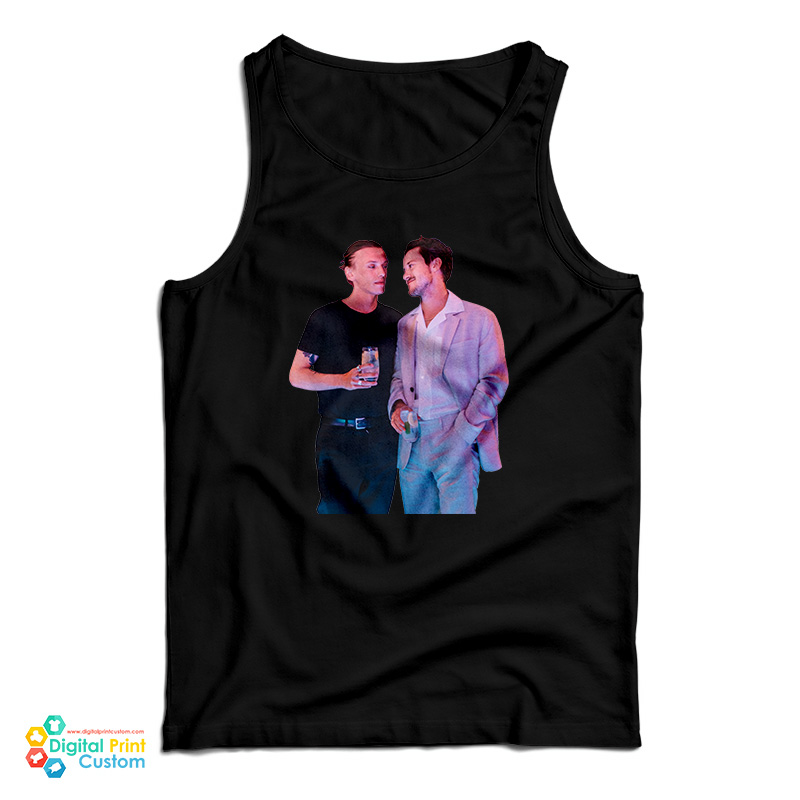 Jamie Campbell Bower And Joseph Quinn Tank Top