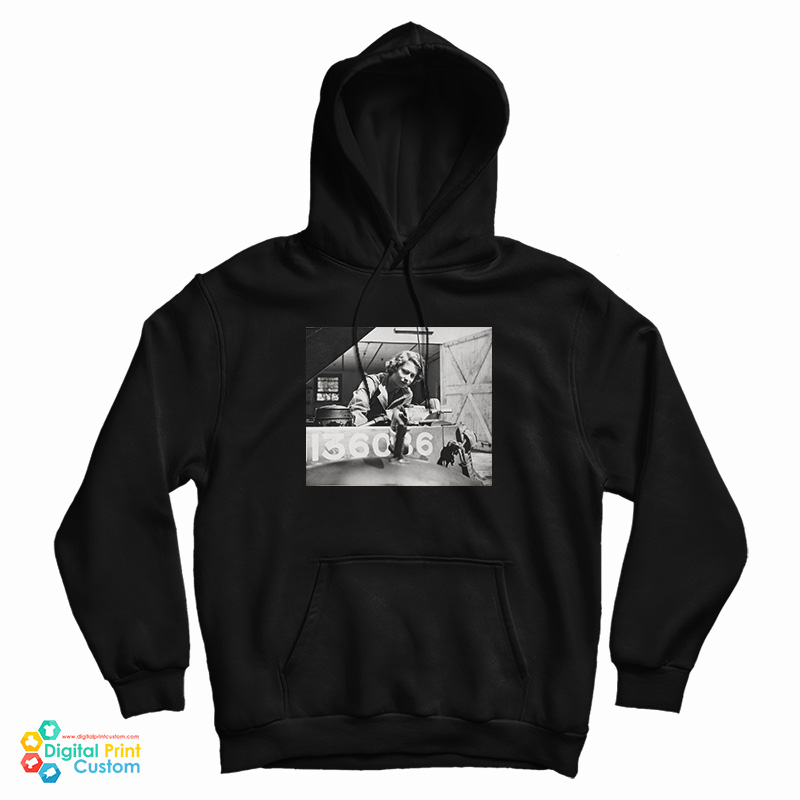 Queen Elizabeth Jeep Mechanic Hoodie