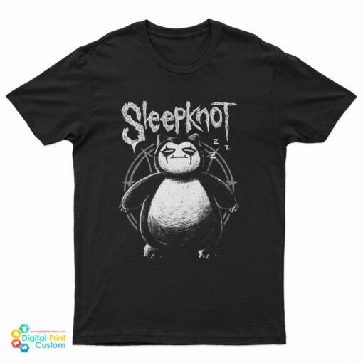 Sleepknot Slipknot Parody Logo T-Shirt