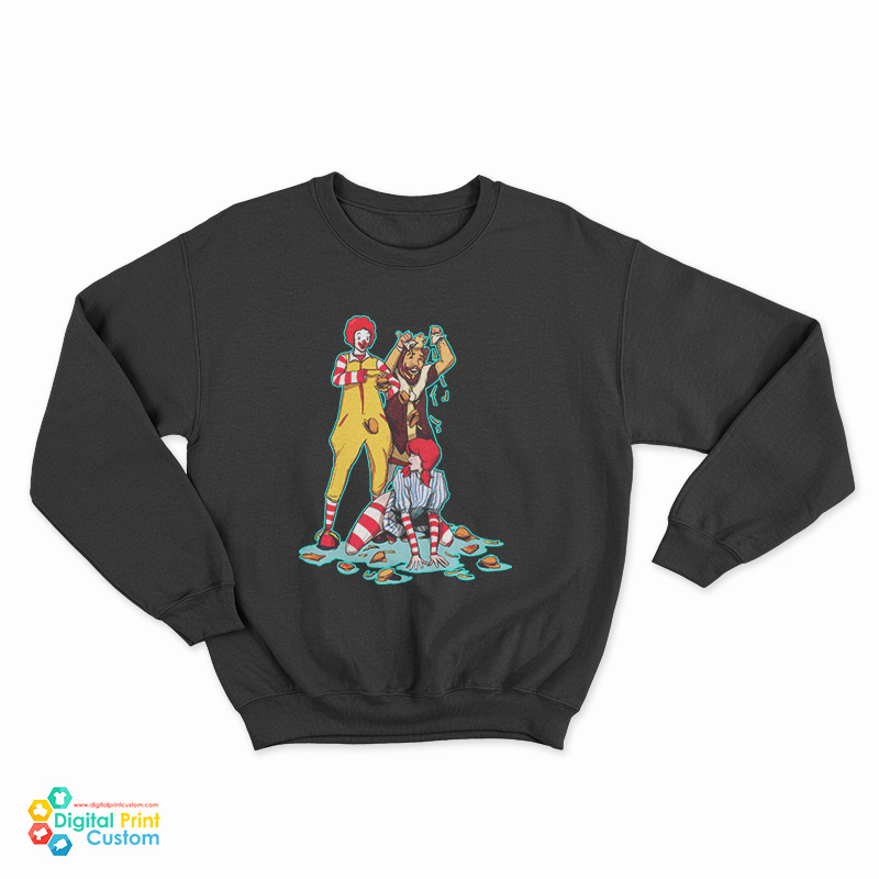 Wendy's Twerking On McDonalds Sweatshirt
