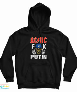 AC DC Fuck Putin Hoodie