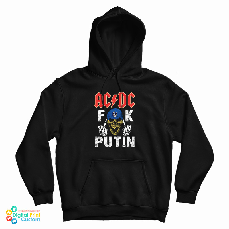 AC DC Fuck Putin Hoodie