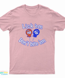 Bella Hadid Tootsie Roll Pop Lick 'Em Don't Bite 'Em T-Shirt