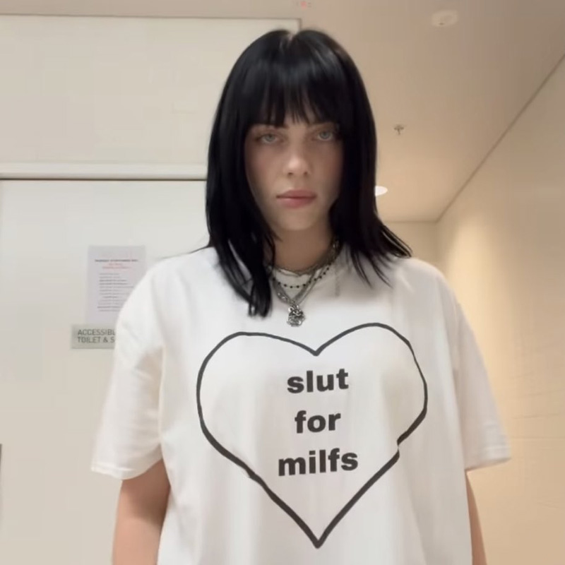 Billie Eilish Slut For Milfs T-Shirt