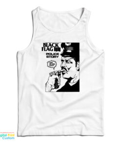 Black Flag Police Story Tank Top