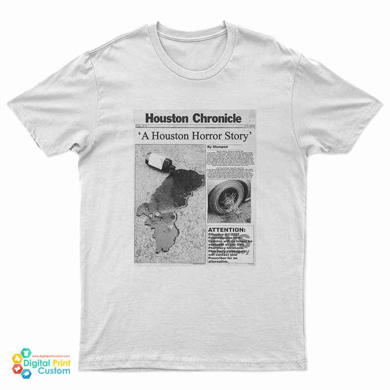 Houston Chronicle A Houston Horror Story T-Shirt
