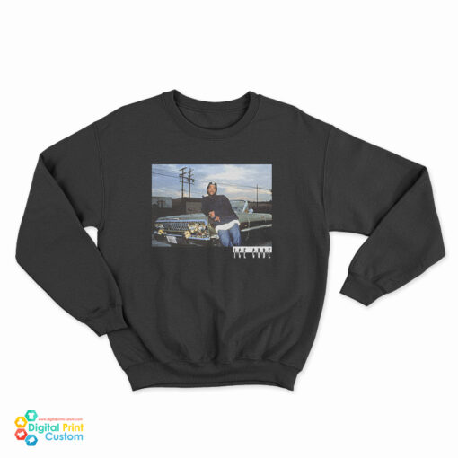 Ice Cube Leaning On Car Lowrider Impala Sweatshirt