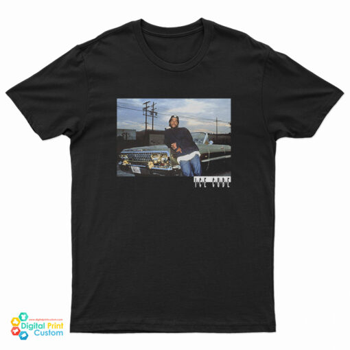 Ice Cube Leaning On Car Lowrider Impala T-Shirt