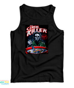 Michael Myers Cereal Killer Halloween Tank Top