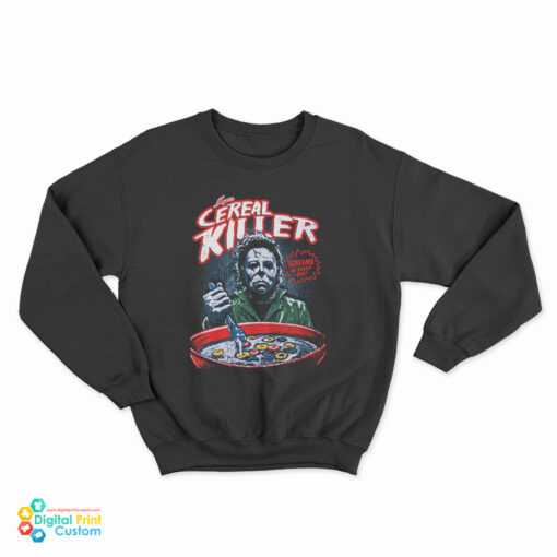 Michael Myers Cereal Killer Halloween Sweatshirt