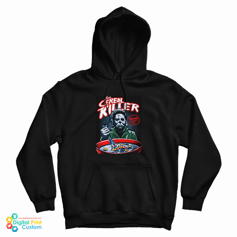 Michael Myers Cereal Killer Halloween Hoodie