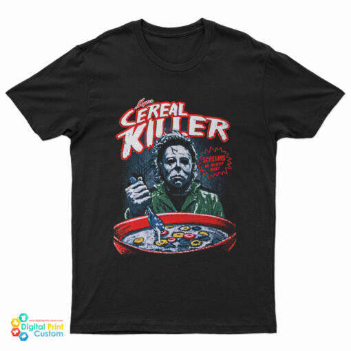 Michael Myers Cereal Killer Halloween T-Shirt