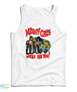 Motley Crue Scooby Doo Where Are You Too Fast For Love Tank Top