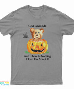 Online Ceramics God Loves Me T-Shirt