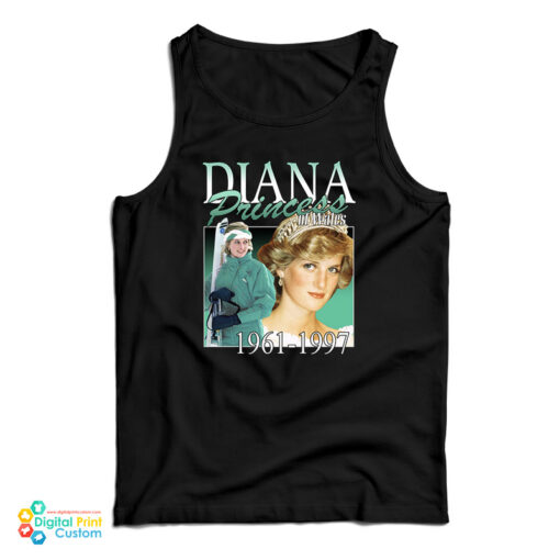 Princess Diana 1961-1997 Vintage Tank Top