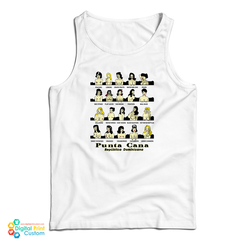 Punta Cana Dominican Republic Boobs Tank Top