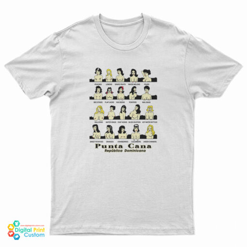 Punta Cana Dominican Republic Boobs T-Shirt