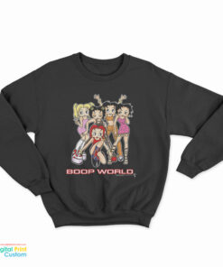 Vintage 1998 Betty Boop Spice Girls Boop World Sweatshirt