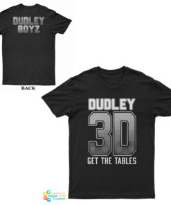 Vintage Dudley Boyz Tag Team 3D WWE Wrestling T-Shirt
