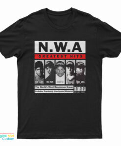 Vintage NWA Greatest Hits T-Shirt