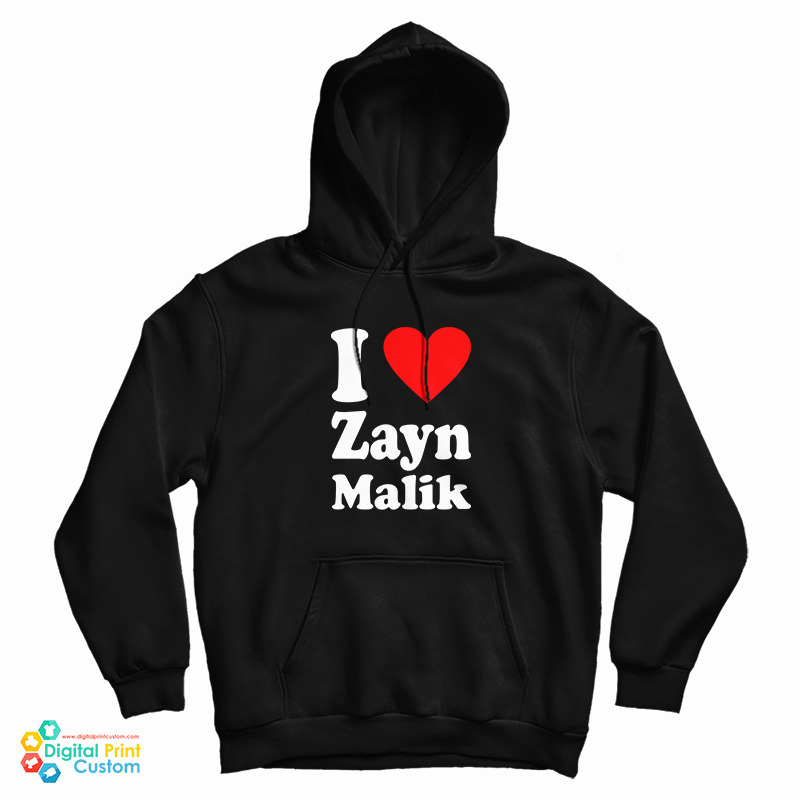 Alez Fireinside I Love Zayn Malik Hoodie