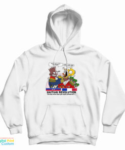 Bart Simpson Haitian Revolution Cartoon Hoodie