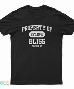 Clean Adrien Brody Property Of Bliss Camden NY T-Shirt