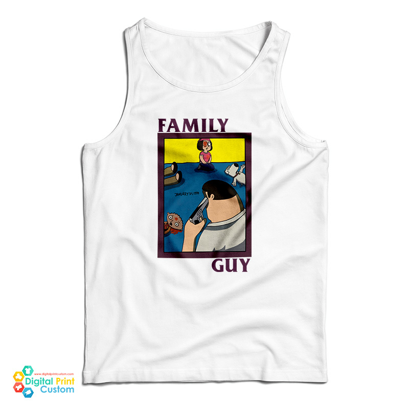 Family Guy Black Flag Parody Tank Top
