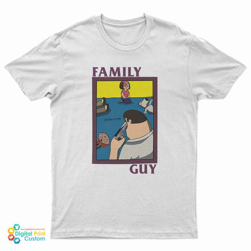 Family Guy Black Flag Parody T-Shirt