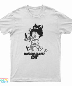 Hiroshi Suzuki Cat T-Shirt