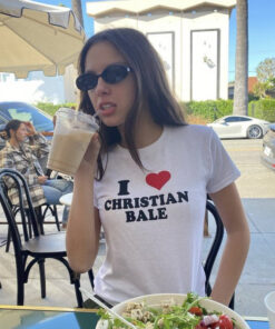 I Love Christian Bale T-Shirt