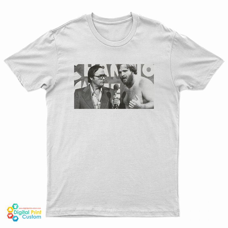 In Memoriam Gordon Solie With Ole Anderson T-Shirt