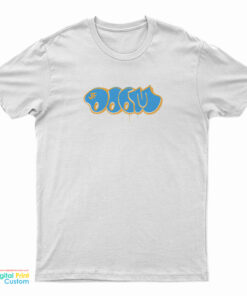 MF Doom Throw Up Blue T-Shirt