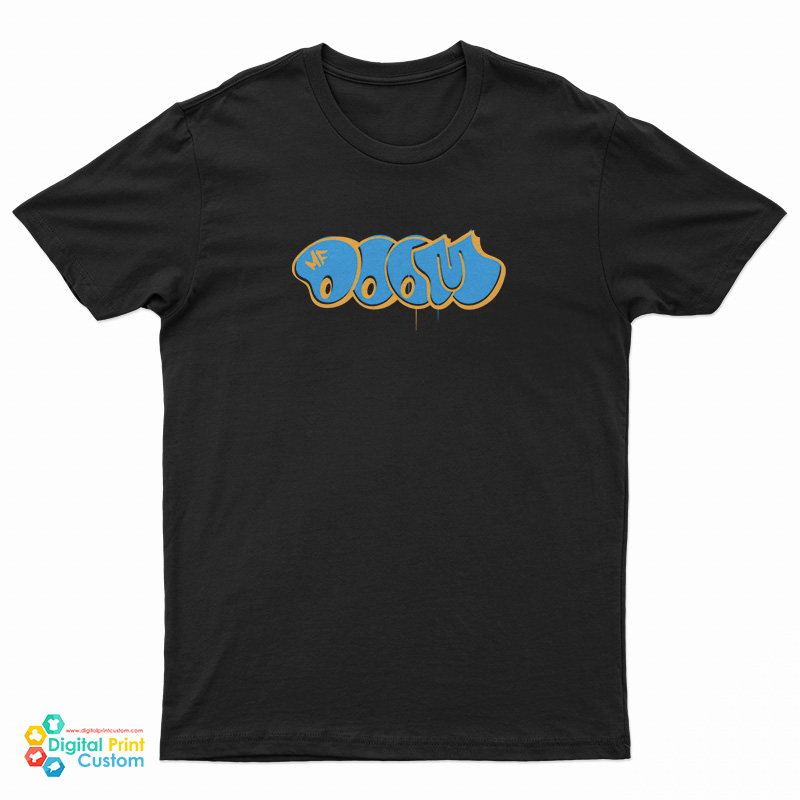 MF Doom Throw Up Blue T-Shirt