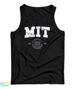 Massachusetts Institute Of Technology MIT Est Logo 1861 Tank Top