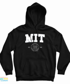 Massachusetts Institute Of Technology MIT Est Logo 1861 Hoodie